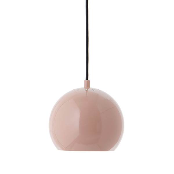 Frandsen Ball Pendel ø18 Glossy Nude  : Erling Christensen Møbler