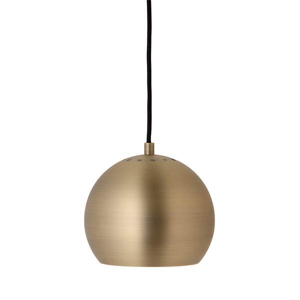 Frandsen Ball Pendel ø18 Matt Antique Brass  : Erling Christensen Møbler