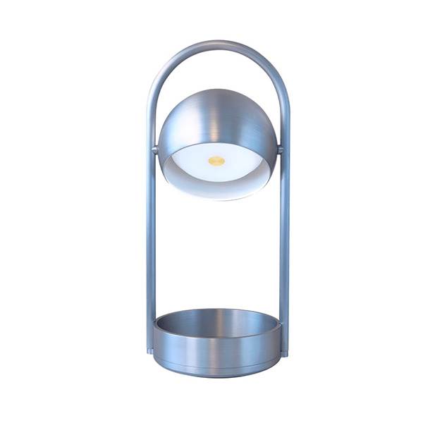Frandsen Ball Portable Bordlampe Aluminium  : Erling Christensen Møbler