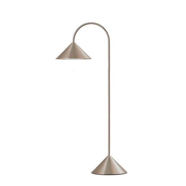 Frandsen Grasp Portable Lampe H72 Brushed Stainless Steel  : Erling Christensen Møbler