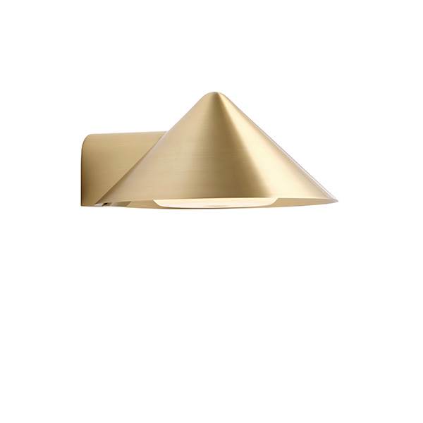 Frandsen Grasp Væglampe Solid Brass  : Erling Christensen Møbler
