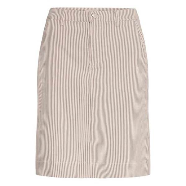 Fransa Frena Sk   Nederdel  Olive Stripe  : Erling Christensen Møbler