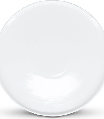 Frokosttallerken Bonbistro Gusto ø19 Cm Hvid   New Bone China-porcelæn  Mikrobølge-   Opvaskemaskinetålig