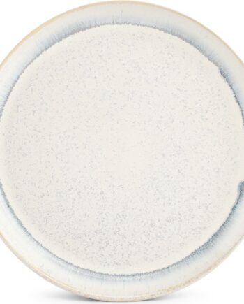 Frokosttallerken Salt   Pepper Stripes Stentøj Med Reaktiv Glasur  Beige ø19   Cm  Mikrobølge- Og Opvaskemaskineegnet