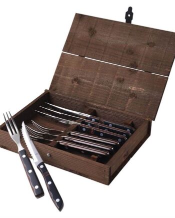 Gense Old Farmer Steak- Grillbestik   Dele Træ Stål  : Erling Christensen Møbler