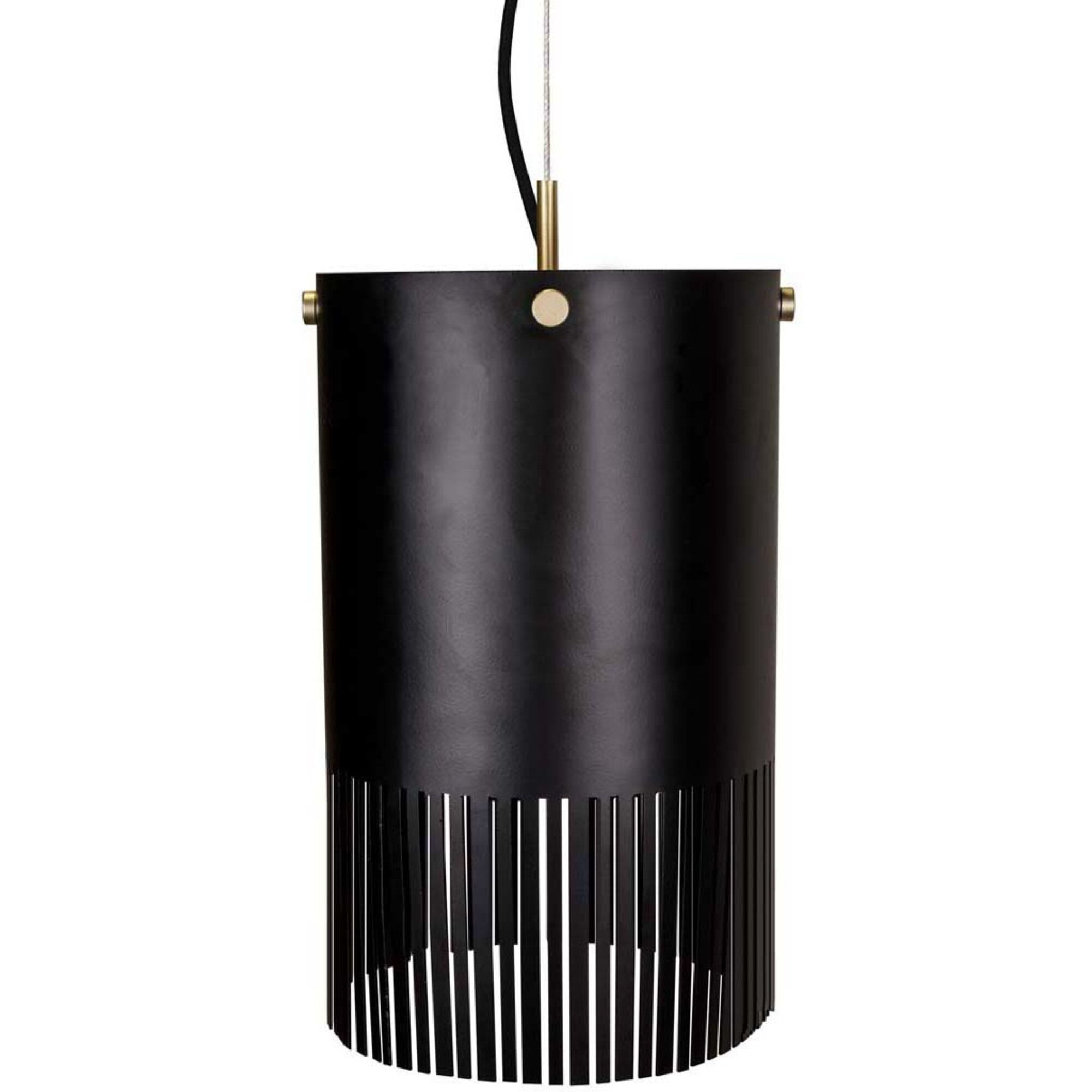 Globen Lighting Pendant Fringe Lampe Sort