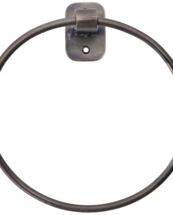 Håndklædeholder House Doctor Pati Sort Antik Rustfrit Stål ø20ã 23 Cm