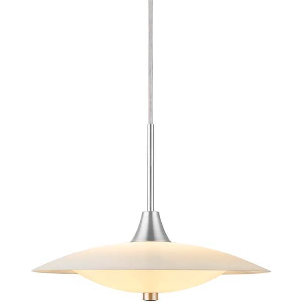 Halo Design Baroni Pendel   35 Cm Opal Børstet Stål  : Erling Christensen Møbler