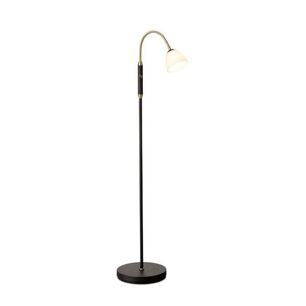 Halo Design Lucid Led  -arm Floor Lamp   Opal Antique  : Erling Christensen Møbler
