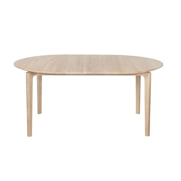 Haslev Ida Spisebord Oval 95x180 Cm Lakeret Eg : Erling Christensen Møbler