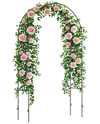 Havebue  Rosenbue  Espalier  Metalrosenbue  Sort    40     40     40