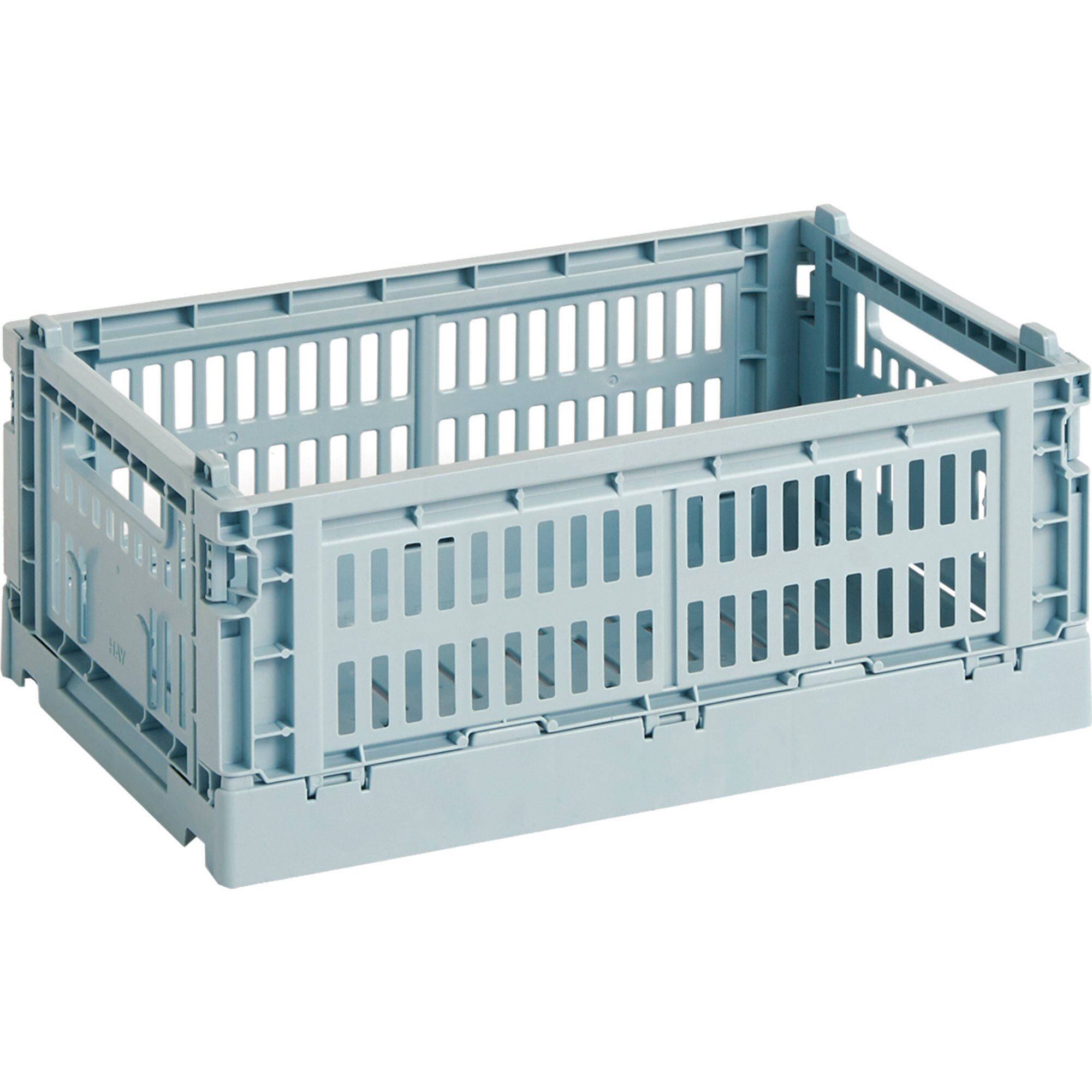 Hay Colour Crate Opbevaringskasse Small Dusty Blue