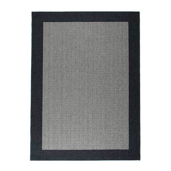 Hc Interior Rugs Casablanca Fladvævet Tæppe 959 Mørkegrå  : Erling Christensen Møbler