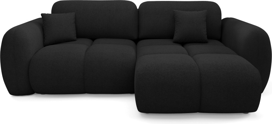 Hjørnesofa Maison Vellé Lunelle Loungesofa  Stof Quelle 100  Sovefunktion 200x140 Cm  Opbevaring  B270xd165 Cm