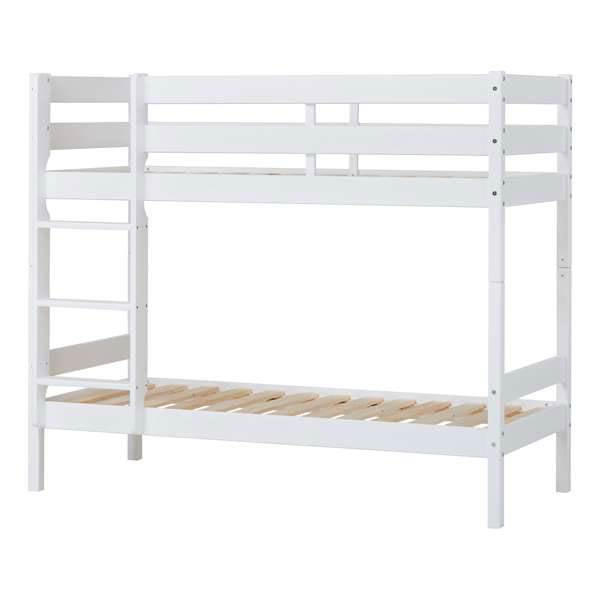 Hoppekids Eco Comfort Køjeseng 70x160 Cm Hvid Hvid : Erling Christensen Møbler