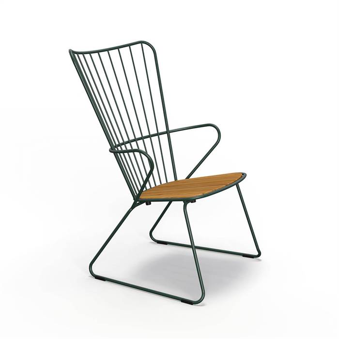 Houe Paon Loungestol Pine Green  : Erling Christensen Møbler