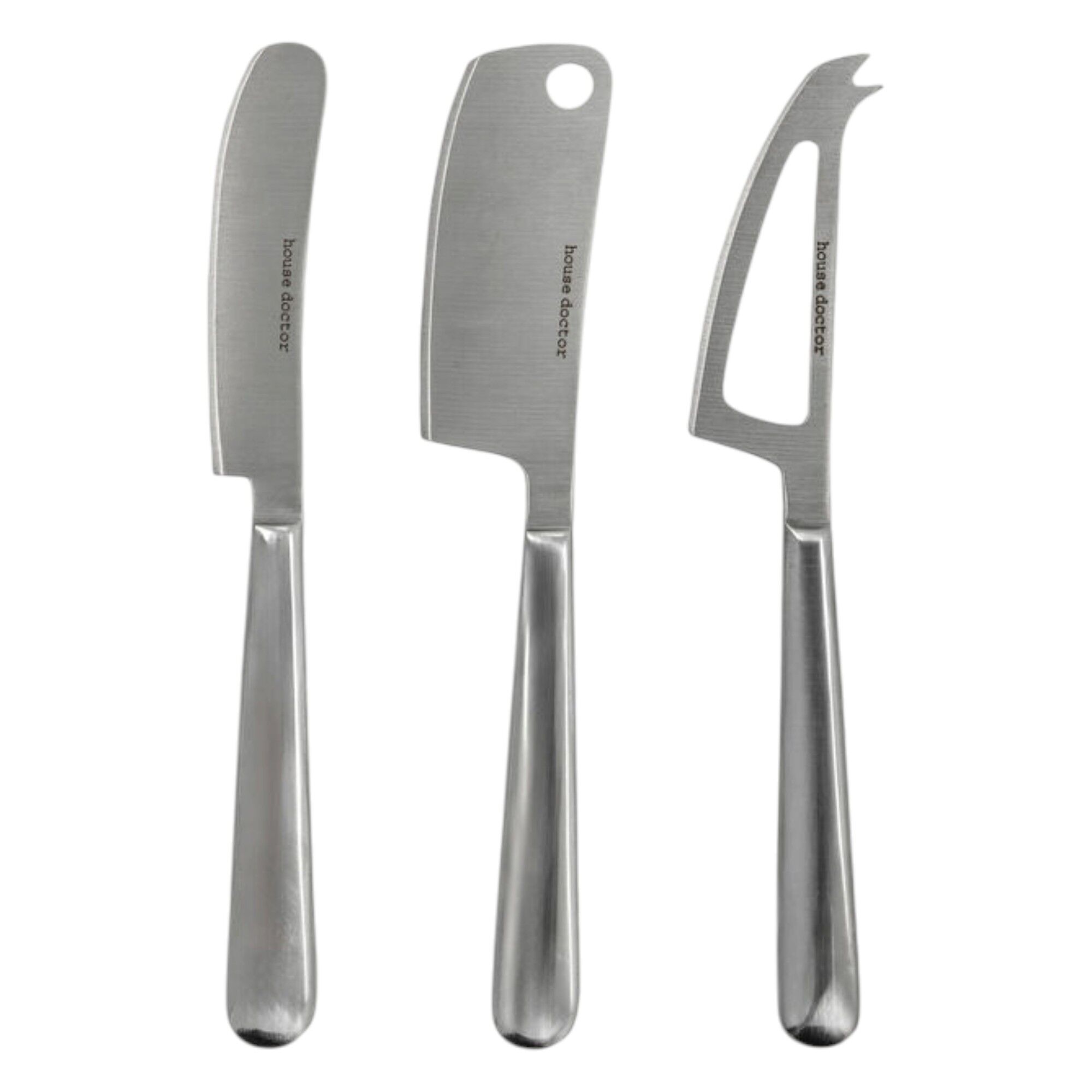House Doctor Hdcheese Osteknive  -pak  Sølv
