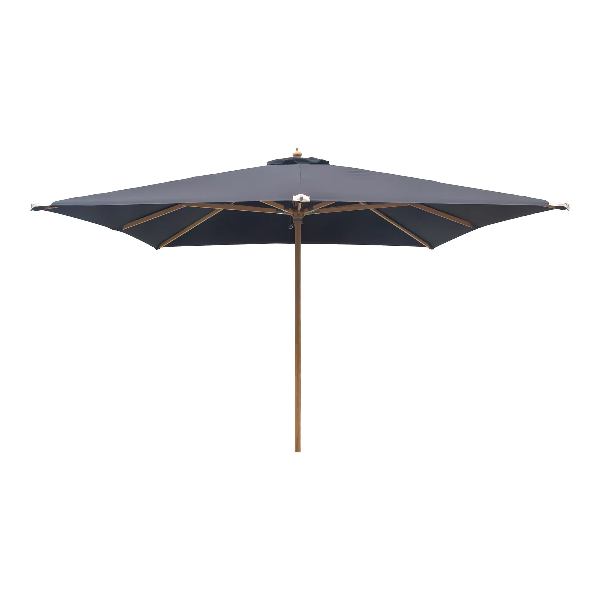 House Nordicâ Parasol  Træstok  Sort  300x300 Cm