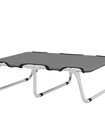 Hundeseng  Foldbar  Robust Og Komfortabel  Op Til 10 Kg  71   58   20 Cm  Grå