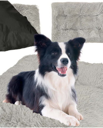 Hundeseng    Grå 110x75cm