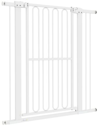 Hundesikkerhedsgitter  76-104 Cm Spærregitter Uden Boring  Trappegitter