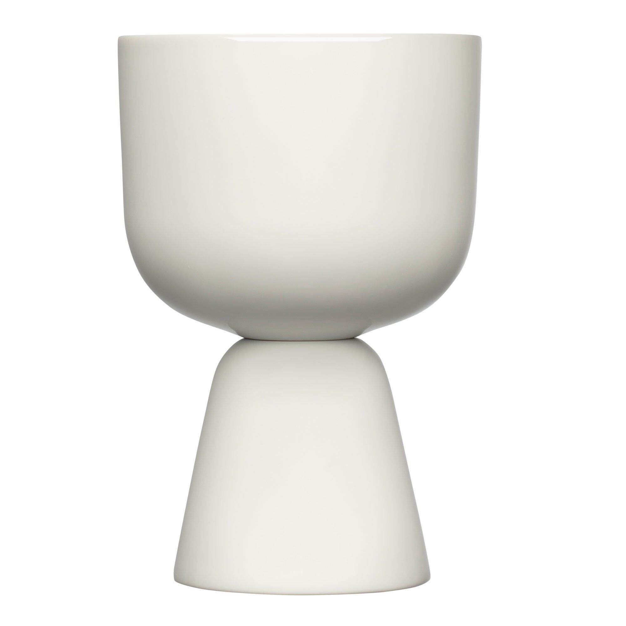 Iittala Nappula Urtepotte 19   12   Cm  Hvid