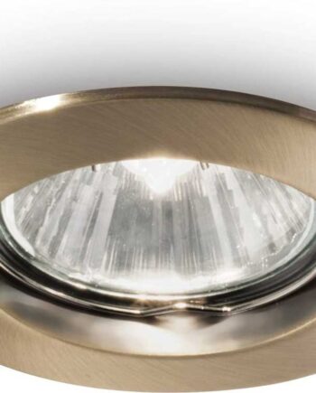 Indbygningslampe Ideal Lux Jazz ø7       Cm Brændt Metal Gu10 Ip20