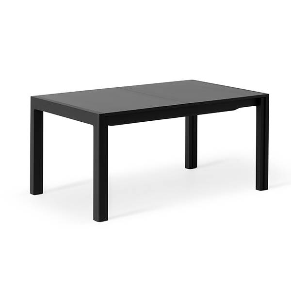 Join By Hammel Spisebord Sort Laminat   Sortbejdset Eg 96   160 Cm  : Erling Christensen Møbler