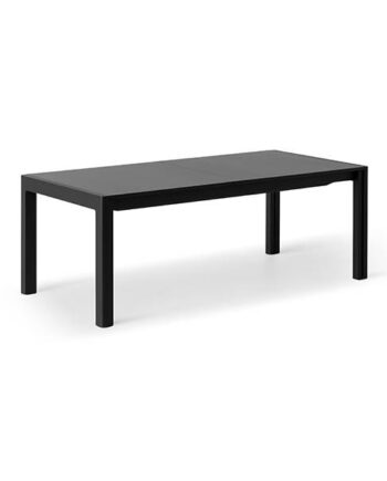Join By Hammel Spisebord Sort Laminat   Sortbejdset Eg 96   220 Cm  : Erling Christensen Møbler