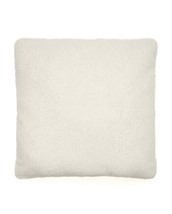 Kave Home Martina Pyntepude  Kvadratisk Ecru Bouclé Stof  52x52