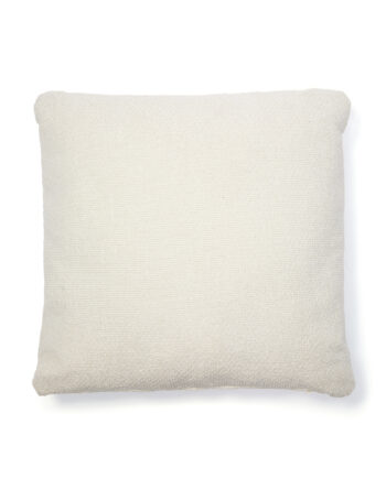 Kave Home Martina Pyntepude  Kvadratisk Ecru Chenille Stof  52x52