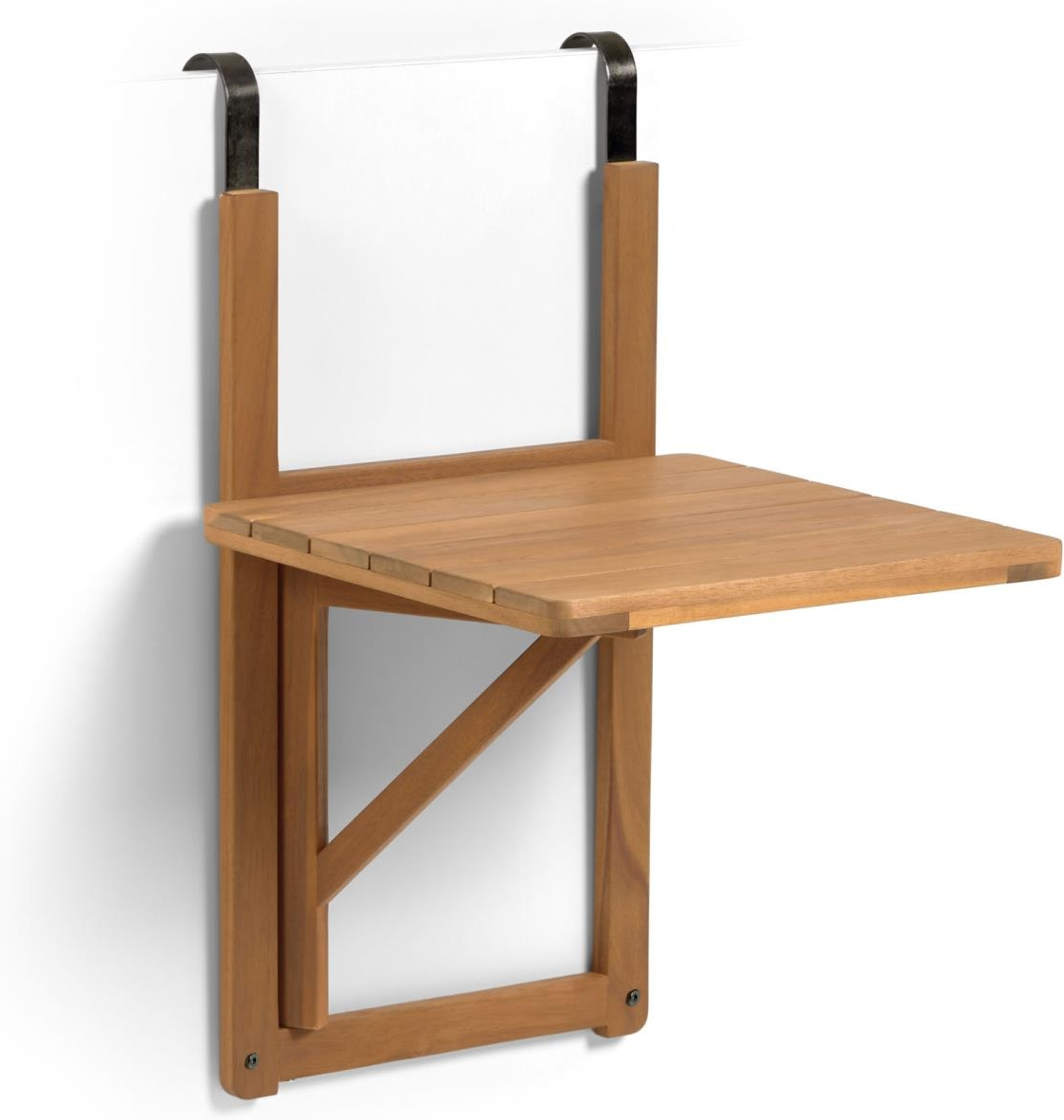 Klapbord Kave Home Amarilis Foldbart Altan- Og Terrassebord   Massivt Akacietræ Natur