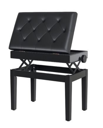 Klaverstol Klaverbænk Klaverbænk Makeup-skammel Skammel Med Opbevaringsplads Højdejusterbar 54     33   48-58 Cm