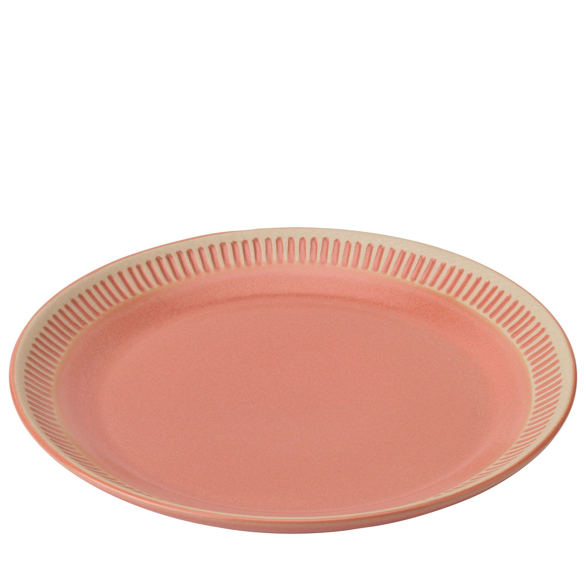 Knabstrup Colorit Middagstallerken 27 Cm Coral