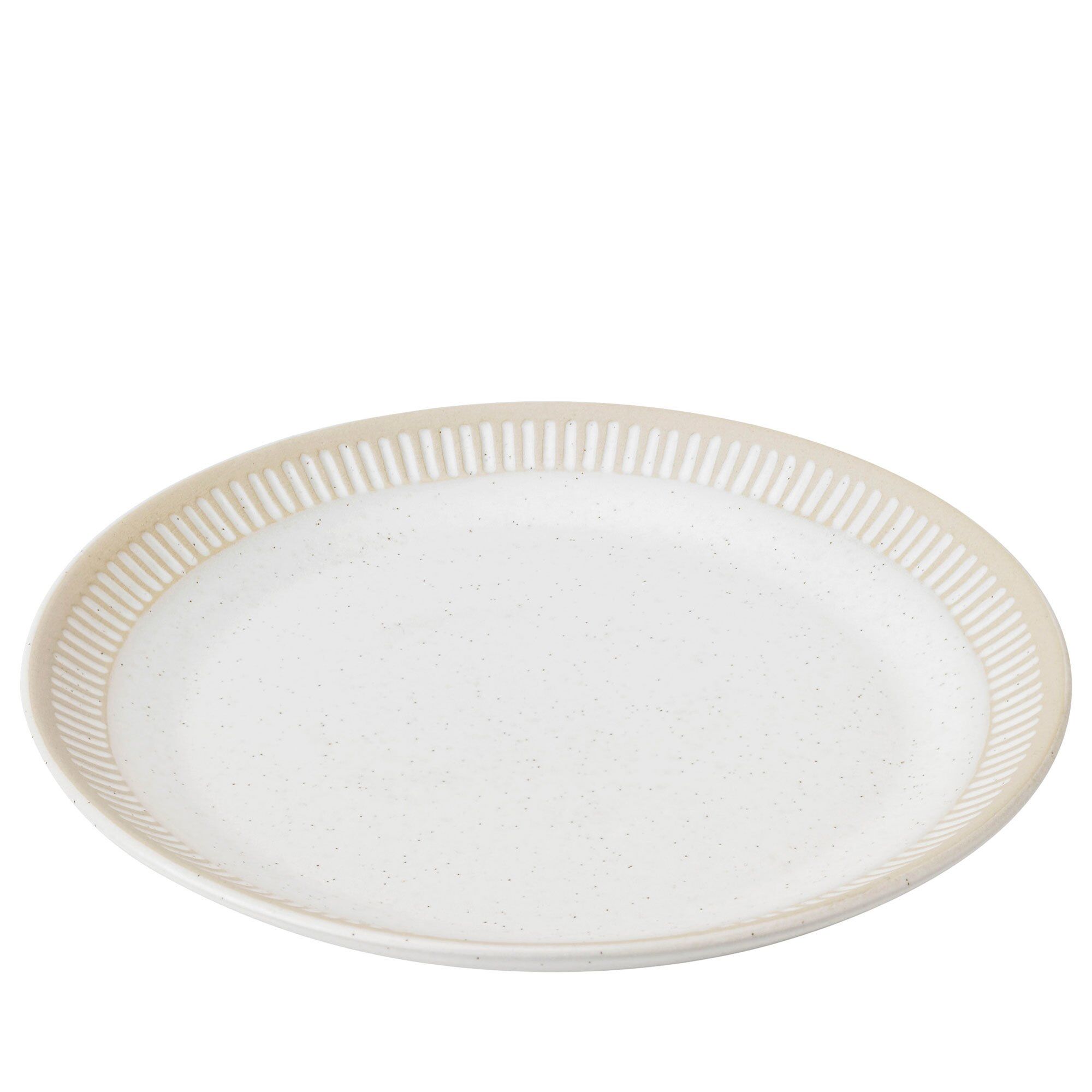 Knabstrup Colorit Tallerkener 22 Cm Sand