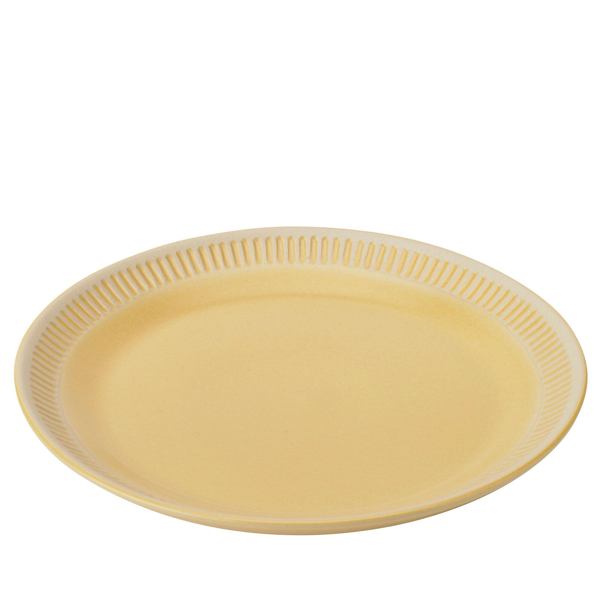 Knabstrup Colorit Tallerkener 22 Cm Yellow