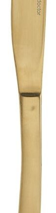 Kniv House Doctor Golden Guldbelagt Rustfrit Stål 22   Cm