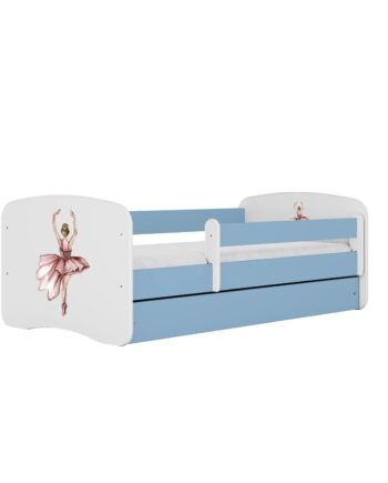 Kocot Kids Seng Babydreams Blue Dancer Med Skuffe Og Madras 140 70