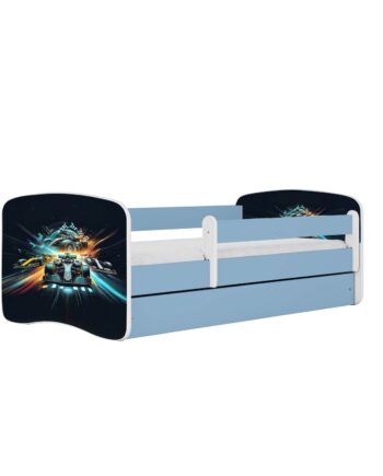 Kocot Kids Seng Babydreams Blue Race Uden Skuffe Med Madras 160 80