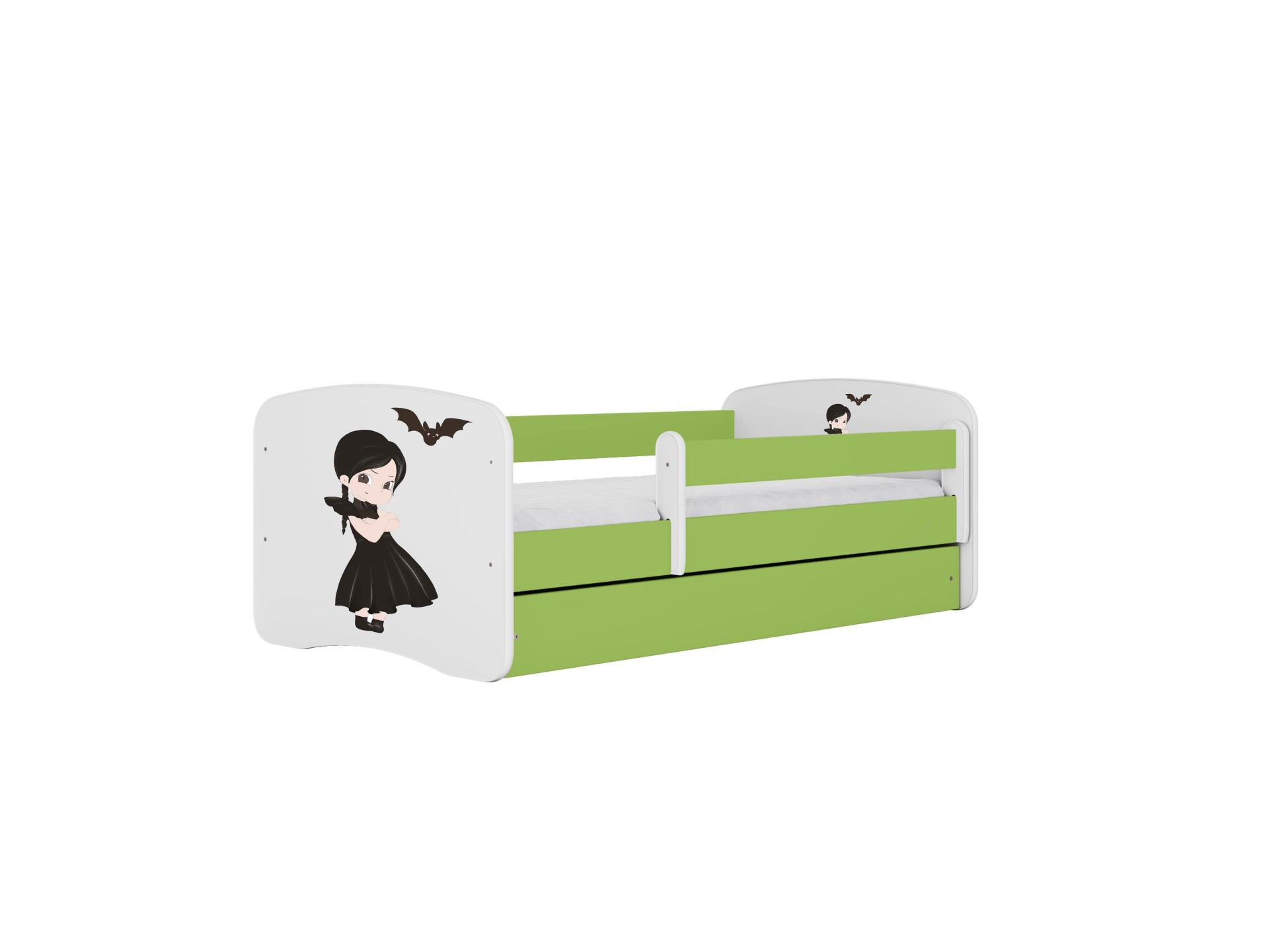Kocot Kids Seng Babydreams Green Wednesday Med Skuffe Og Madras 180 80