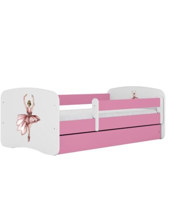 Kocot Kids Seng Babydreams Pink Dancer Uden Skuffe Med Madras 180 80