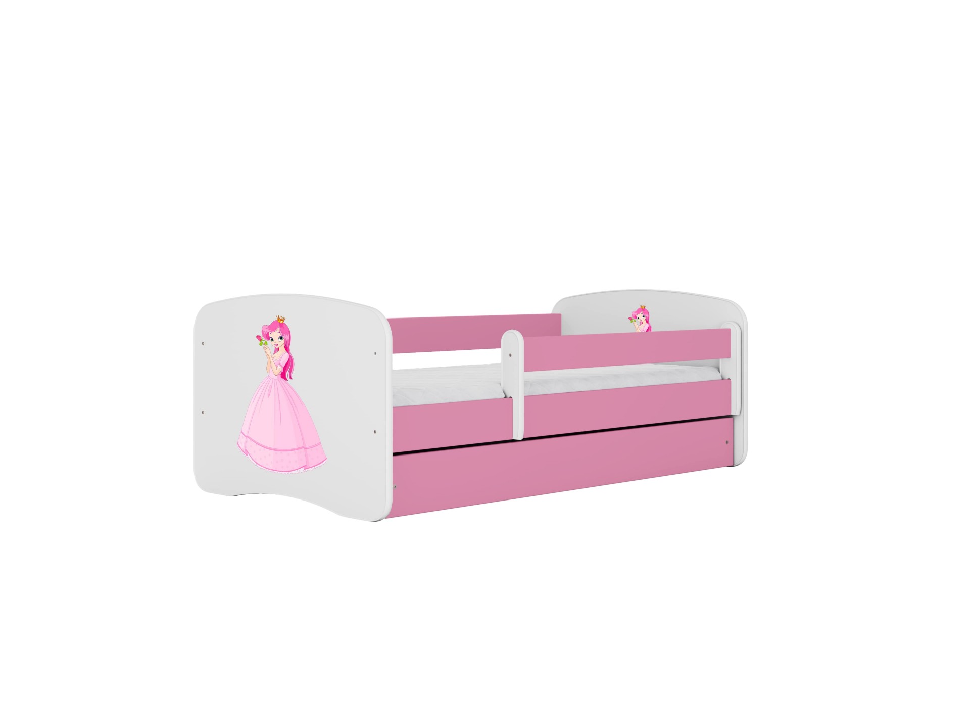 Kocot Kids Seng Babydreams Pink Prinsesse Uden Skuffe Med Madras 180 80