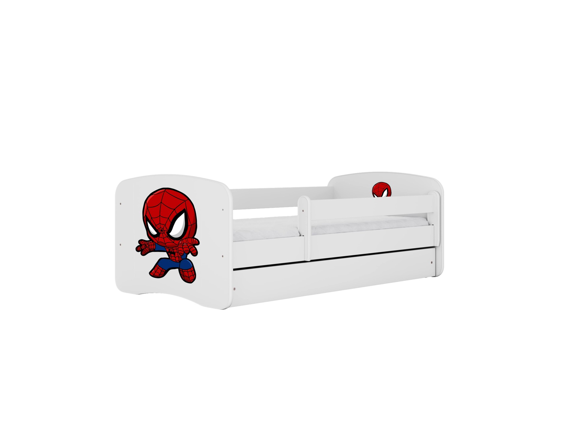 Kocot Kids Seng Babydreams White Spiderman Uden Skuffe Med Madras 180 80