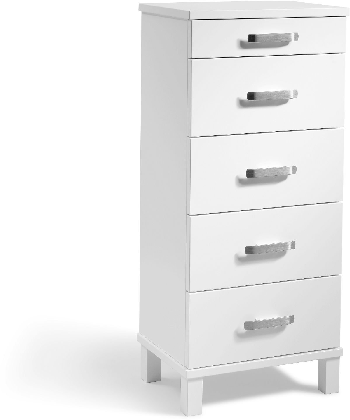 Kommode Oscarssons Möbel Nadja Skuffer Hvid Lak Mdf H93 B40 D31 Cm