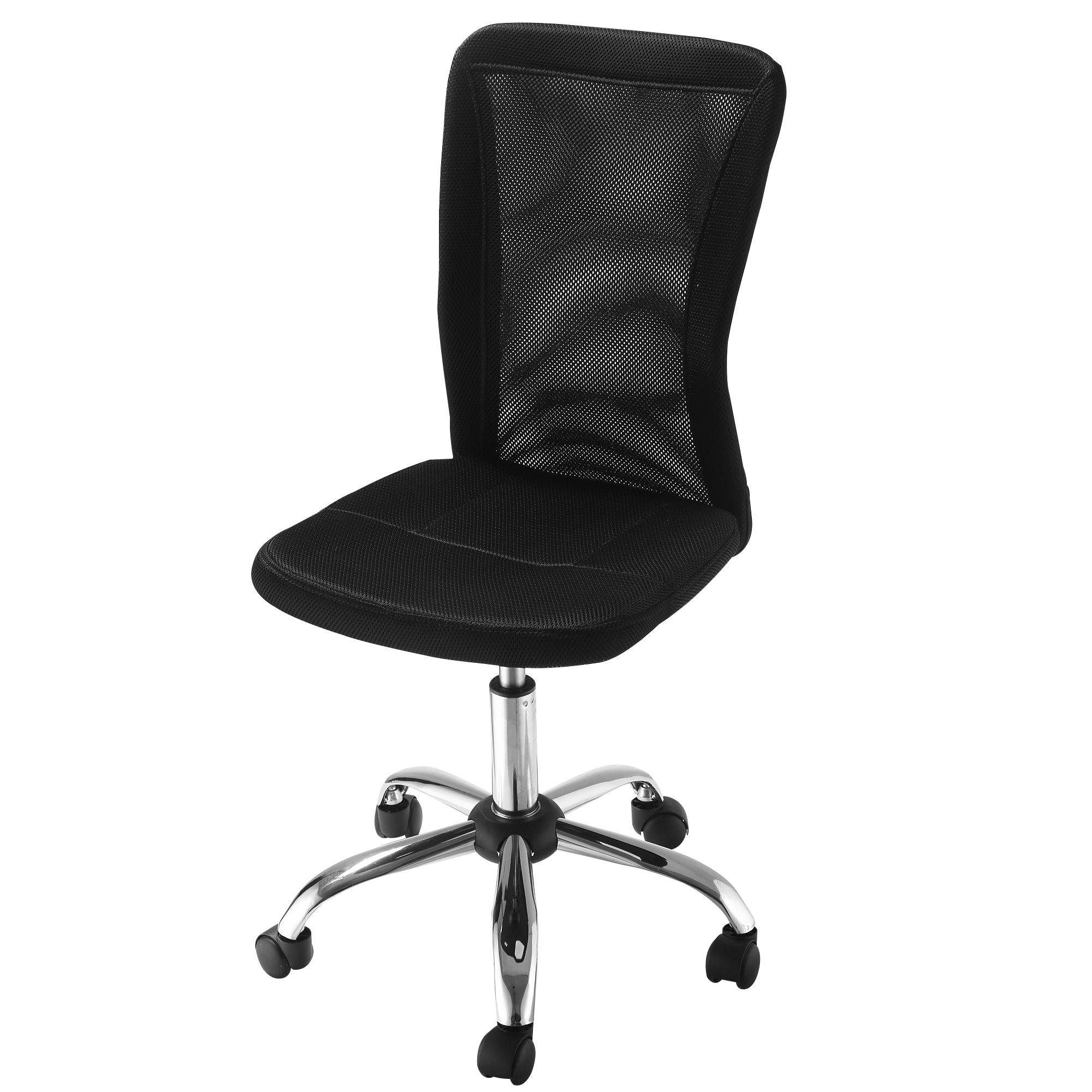 Kontorstol  Højdejusterbar  Net  43 Cm   58 Cm   100 Cm  Sort