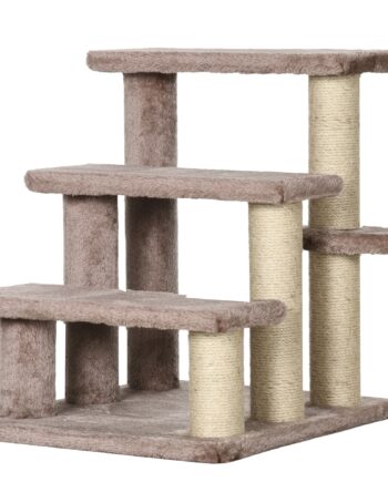 Kradsetræ  Kæledyrstrappe    Trin  Legebold  Op Til   Kg  45   40   48 Cm  Brun