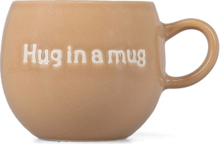 Krus Salt   Pepper Muggies 42 Cl Brun Stentøj Hug In   Mug Gaveæske  Mikrobølge- Og Opvaskemaskine