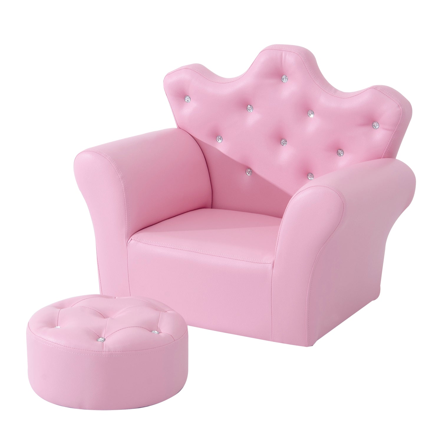 Legesofa Til Børn  Børnesofa Med Fodskammel  Børnesofa Prinsesselegesofa Børnesofa Minisofa Til Hyggehjørne  Børneværelse  Legerum  Soveværelse  Lyserød