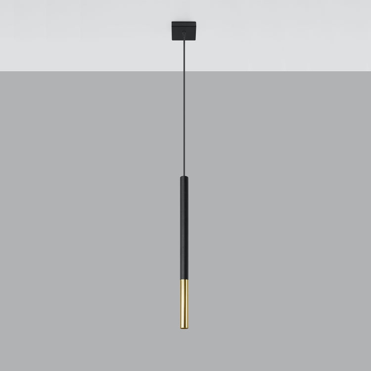 Loftlampe Mozaica  Sort Guld