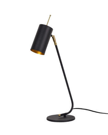 Lumi Bordlampe Guld Og Sort Jern